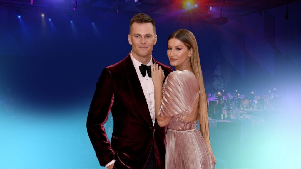 Tom Brady and Gisele Bündchen attending their first Met Gala together, showcasing elegant fashion on the red carpet.