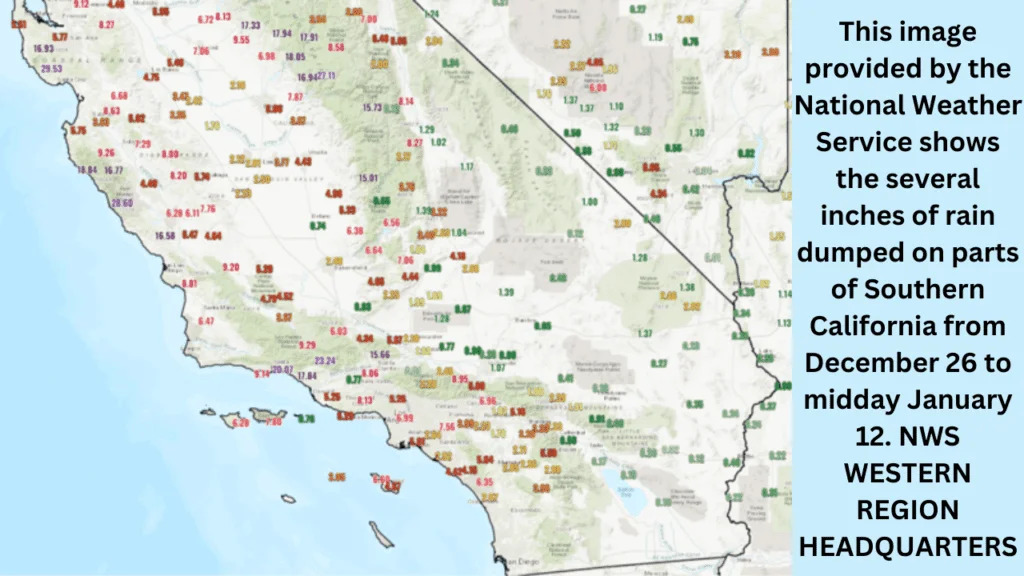 Storms this severe have prompted a flood watch for practically the whole state of California.