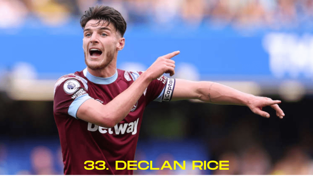 33. Declan Rice