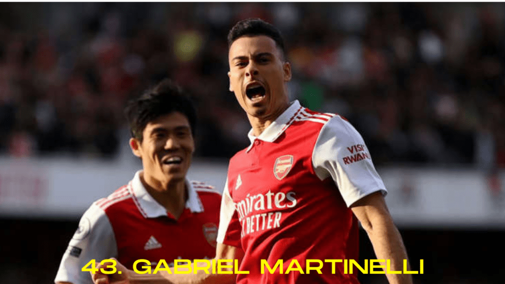 43. Gabriel Martinelli