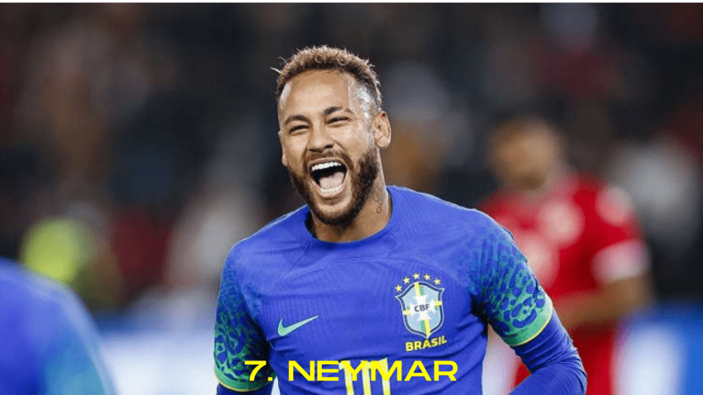Numberr 07, Neymar.