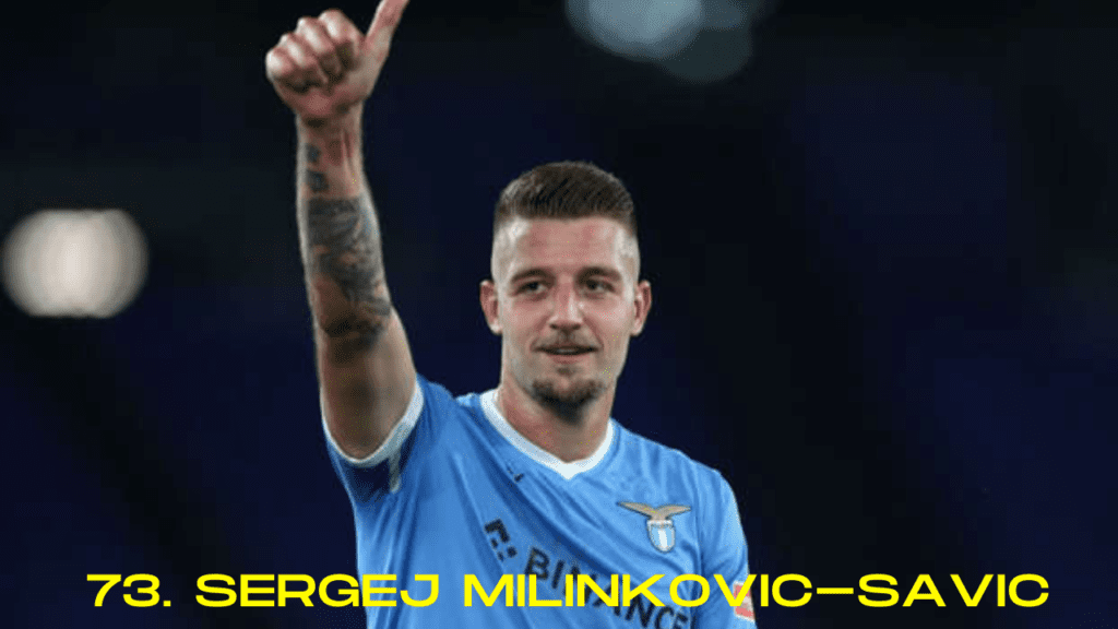 73. Sergej Milinkovic-Savic