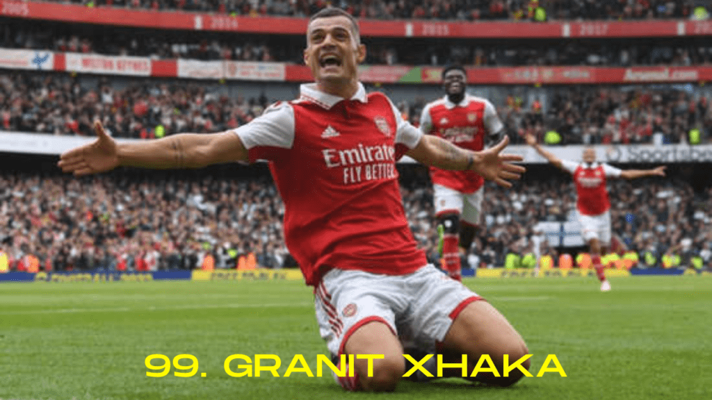 99. Granit Xhaka