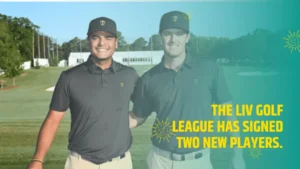 The LIV Golf League has signed two new players.