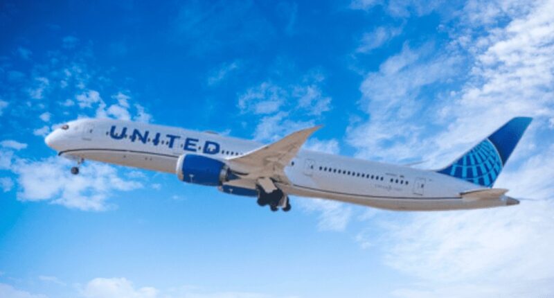 The U.S. Attorney's Office in Massachusetts says that a United Airlines passenger was arrested after he allegedly tried to open an emergency exit door and then tried to stab a flight attendant.