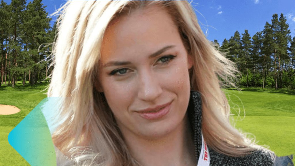 Social media personality Paige Spiranac during The Match: Tiger vs Phil golf match at Shadow Creek Golf Course in Las Vegas, Nov. 23, 2018.© Images AGN