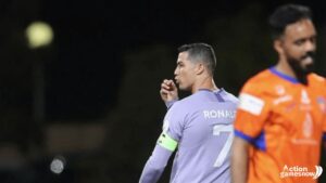 Ronaldo strikes out again in the Saudi league.