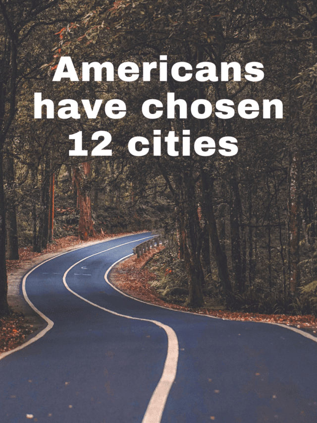 Americans have chosen 12 cities as the most beautiful in the United States.