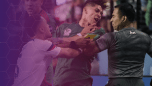 Four players from the Mexico vs. U.S. game have been banned by CONCACAF for on-field player misconduct.