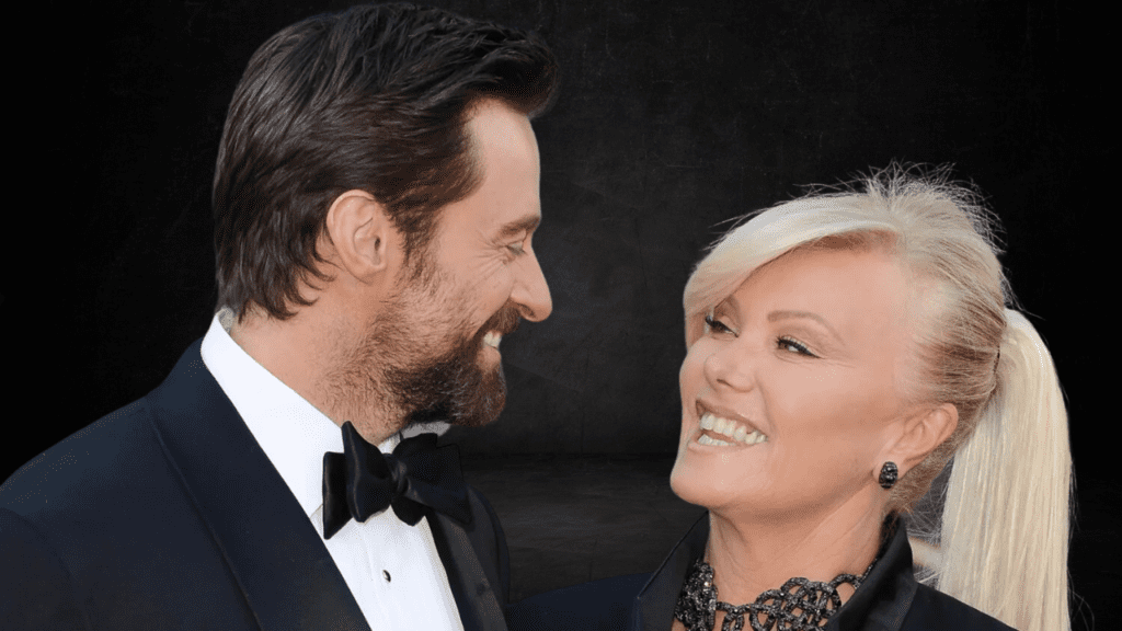 Hugh Jackman and Deborra-lee Furness both go to the Oscars on February 24, 2013