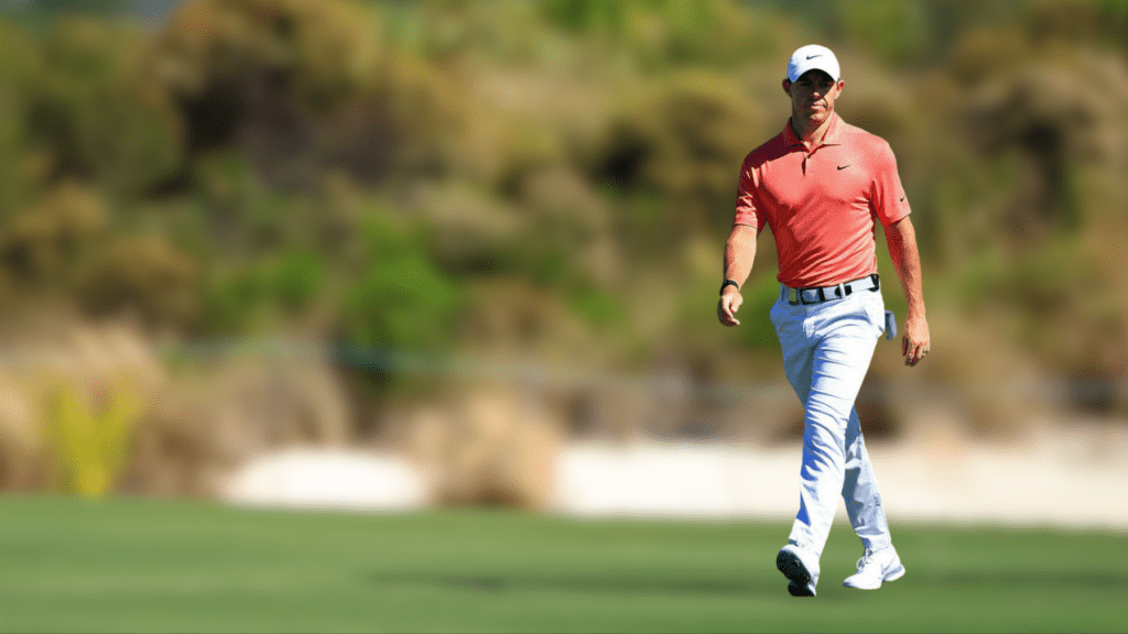 Rory McIlroy at the 2021 Hero World Challenge.