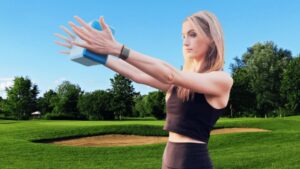 Three times a week, do this one-minute exercise to avoid a common golf injury.