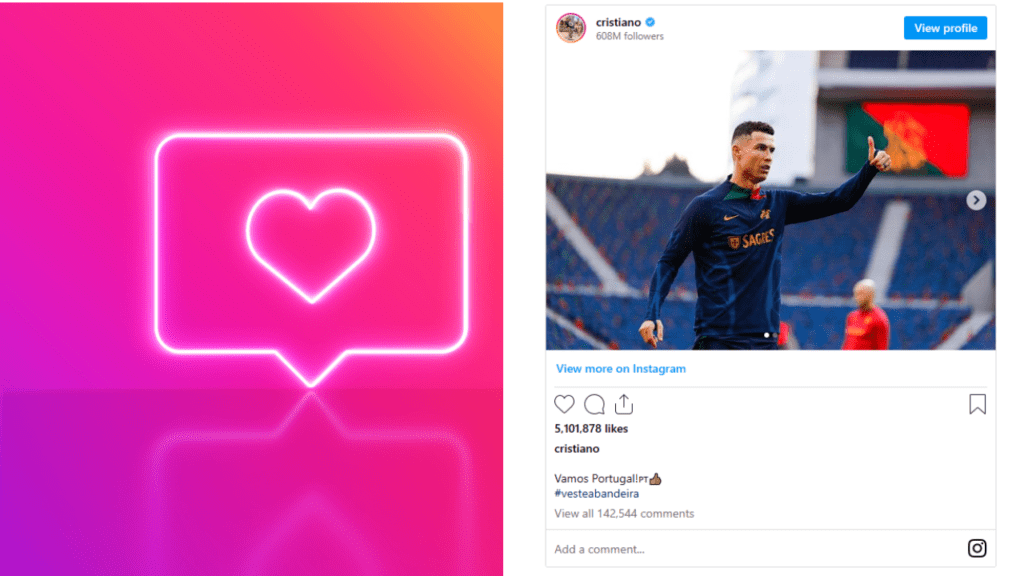 Cristiano Ronaldo - Instagram