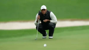 Tiger Woods is getting better as he gets closer to playing professional golf again.