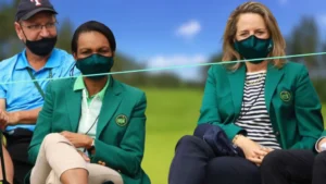 Who are the women who play for Augusta National?