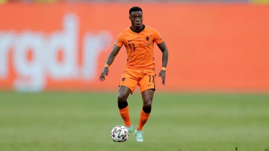 Promes were shown at Euro 2020
