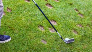 If you want to make a great divot with your clubs, follow these steps.