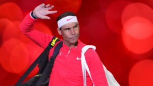 Rafael Nadal has to drop out of Indian Wells because he is hurt.