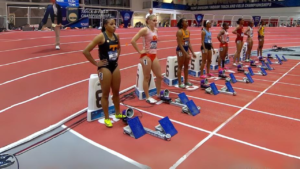 Track players from UTEP don't make it to the NCAA Indoor Championships.