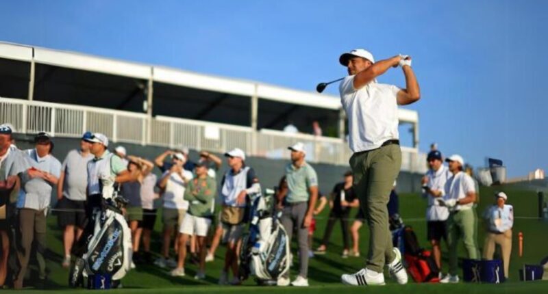 Xander Schauffele is done with golf's ridiculous rules and is enjoying his work at the Players Championship.