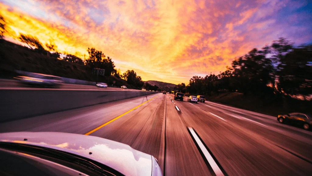 Drive in the left lane below the speed limit