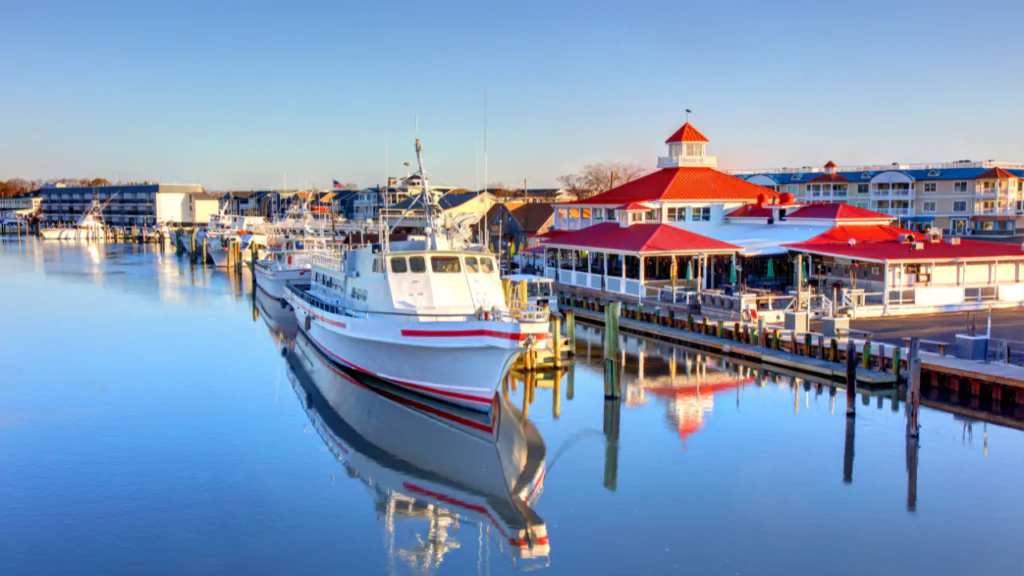 From New Castle in Delaware to Fenwick Island