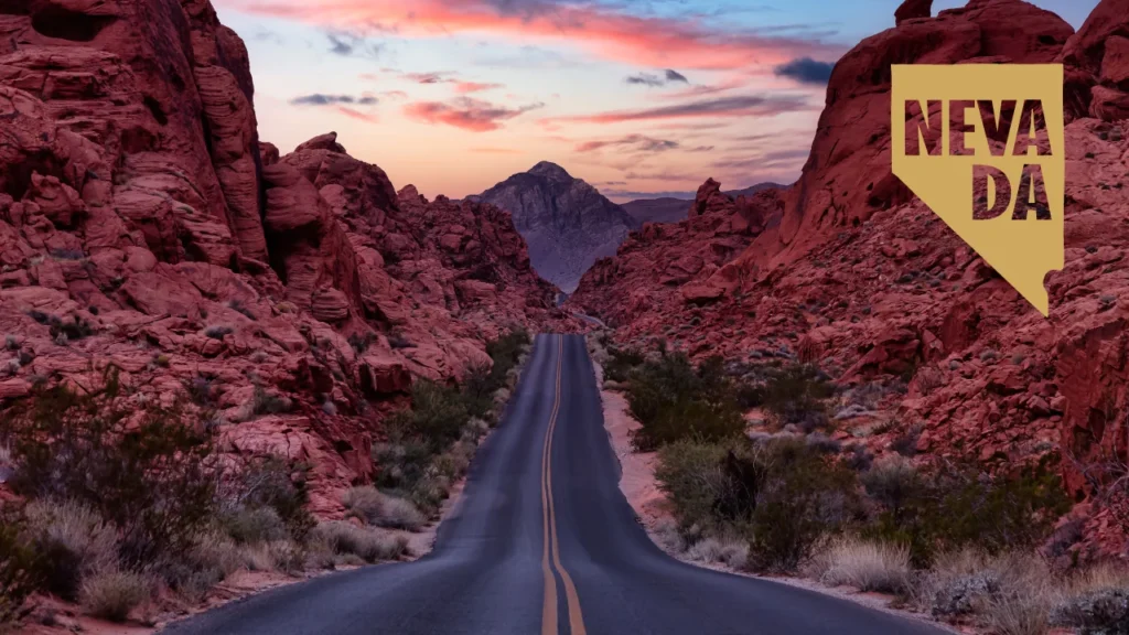 Nevada's Valley of Fire to Las Vegas