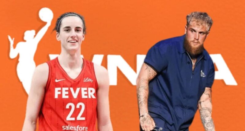 Jake Paul was right about the WNBA after Caitlin Clark was hit hard in the shoulder