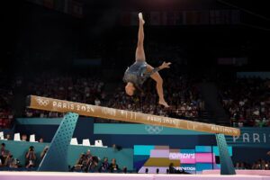 Hezly Rivera, a gymnast, was taken out of the Olympics team final (Image: Actiongames Now)