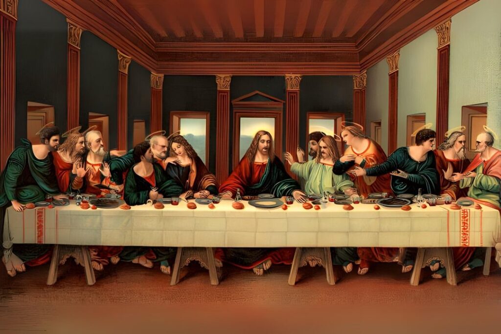 "The Last Supper" by Leonardo da Vinci (Image: Getty Images)