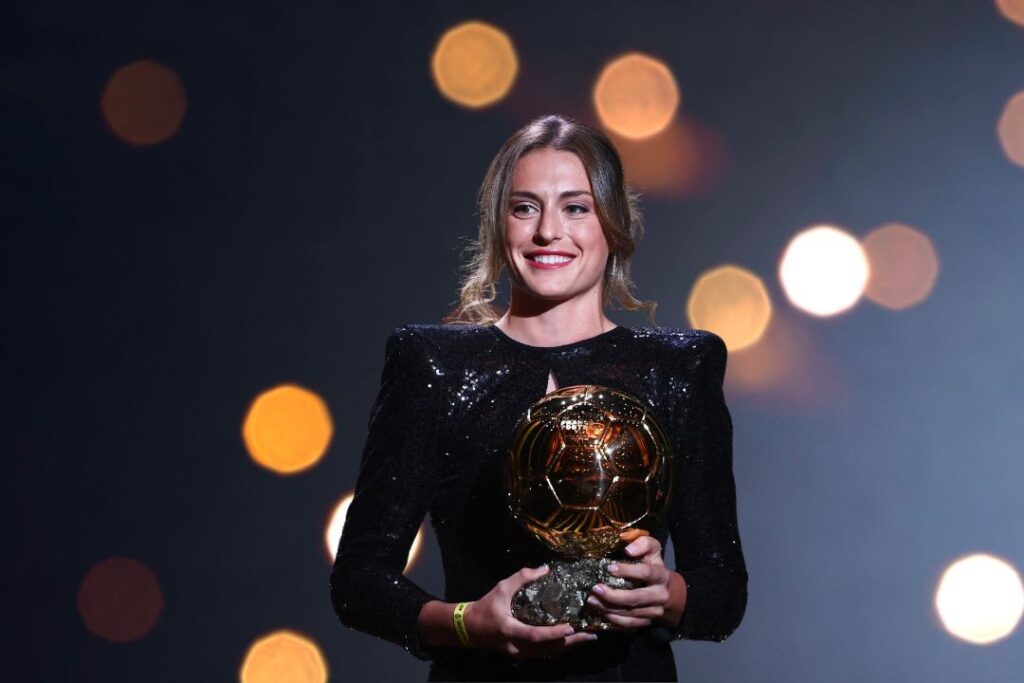 Ballon d'Or winner Alexia Putellas.