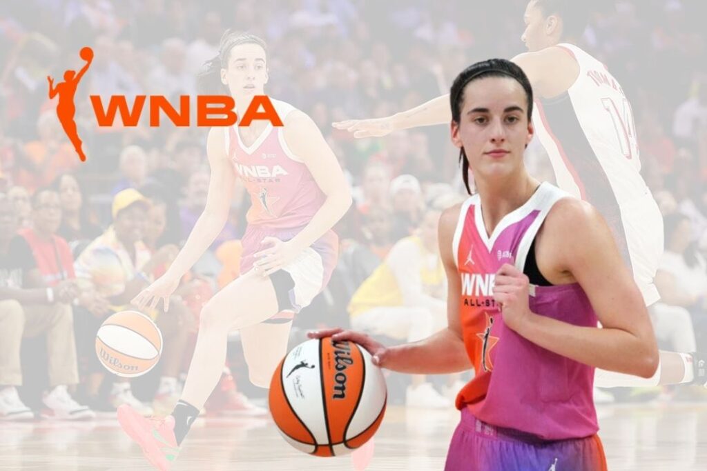 The All-Star Game took place at Footprint Center on July 20, 2024. Team WNBA guard Caitlin Clark dribbled the ball. 