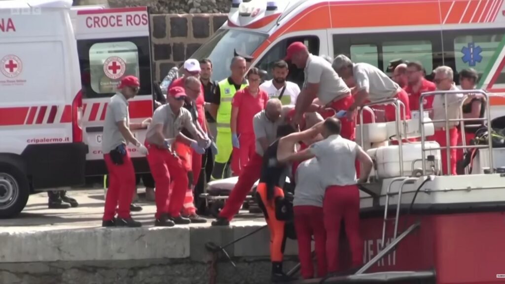 Sicilian Waters Turn Deadly: Tornado Sinks Luxury Sailing Boat