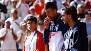 NOVAK DJOKOVIC, GOLD MEDALIST IN PARIS 2024, WANTS TO BE IN LA 2028 I'D LOVE TO PLAY.