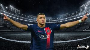 The story says that Kylian Mbappe is suing PSG for €55 million.