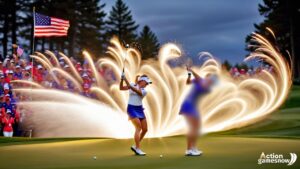 The United States team achieves its first Solheim Cup victory in 7 years